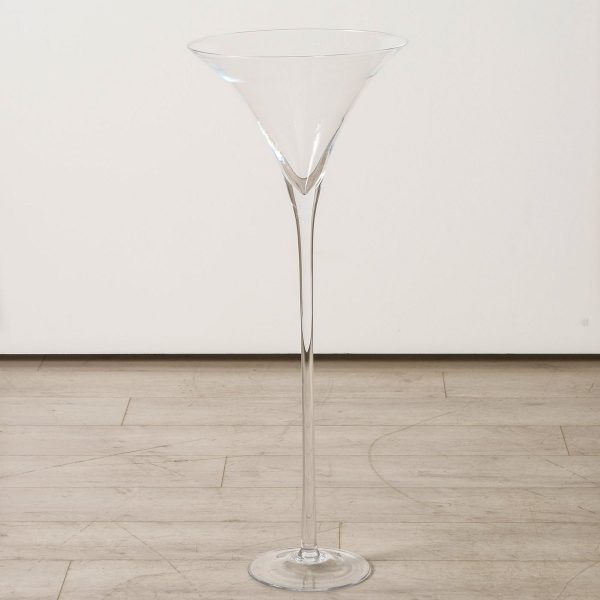 ΚΗΡΟΠΗΓΙΟ ΠΟΤΗΡΙ Martini D35cm H90cm ΔΙΑΦΑΝΕΣ ΓΥΑΛΙ