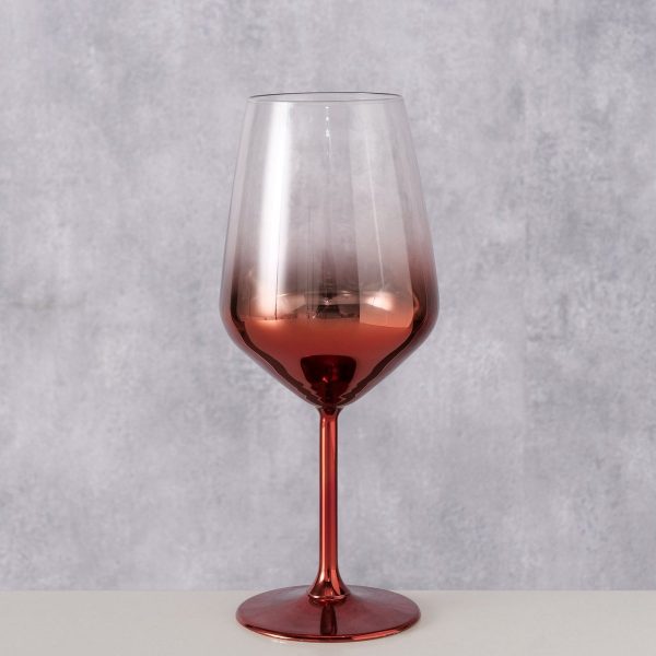 ΠΟΤΗΡΙ ΚΡΑΣΙΟΥ Merilo ΝΤΕΓΚΡΑΝΤΕ ΚΟΚΚΙΝΟ H22cm D8,5cmΓΥΑΛΙ