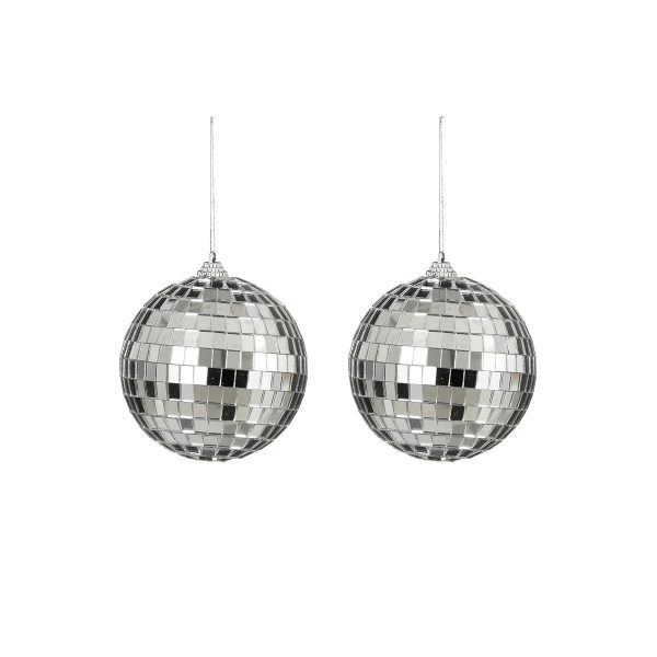 ΜΠΑΛΑ ΨΗΦΙΔΑ Set/2 ΑΣΗΜΙ d10cm ΑΘΡΑΥΣΤΗ