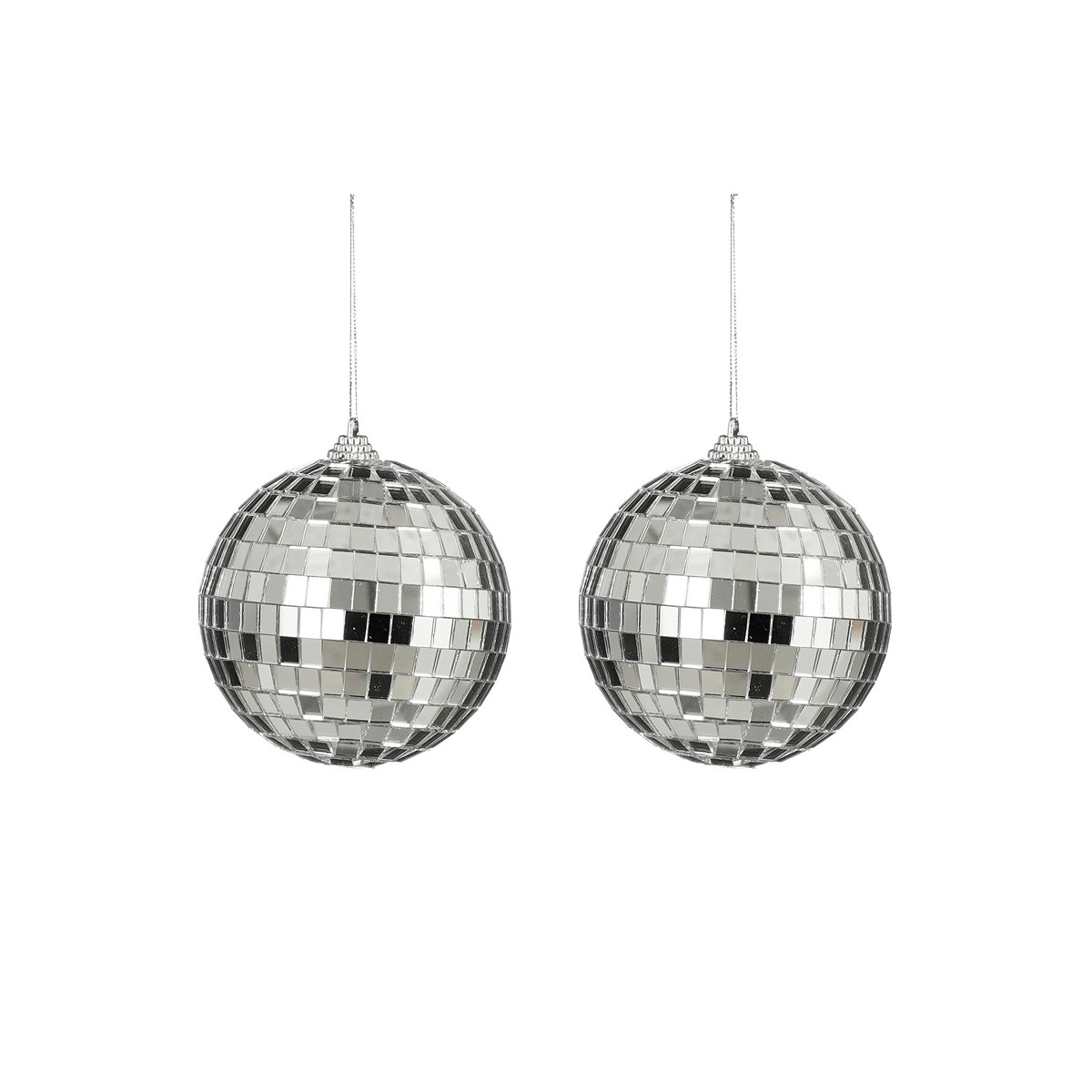 ΜΠΑΛΑ ΨΗΦΙΔΑ Set/2 ΑΣΗΜΙ d10cm ΑΘΡΑΥΣΤΗ