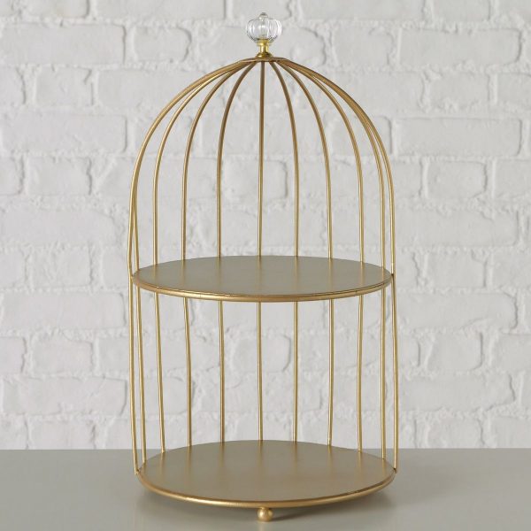 ΔΙΣΚΟΣ ΡΑΦΙ ΧΡΥΣΟ Perona H 22,50cm,W18cm,L19cm ΔΙΩΡΟΦΟ ΜΕ ΔΙΑΦΑΝΟ ΠΟΜΟΛΟ  ΜΕΤΑΛΛΙΚΟ