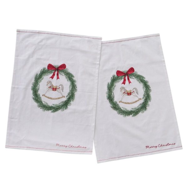 ΠΕΤΣΕΤΑ 2 ΤΜΧ Cavallo  L70cm,W 50cm ΣΧΕΔΙΟ ΣΤΕΦΑΝΙ ΜΕ ΑΛΟΓΟ cotton