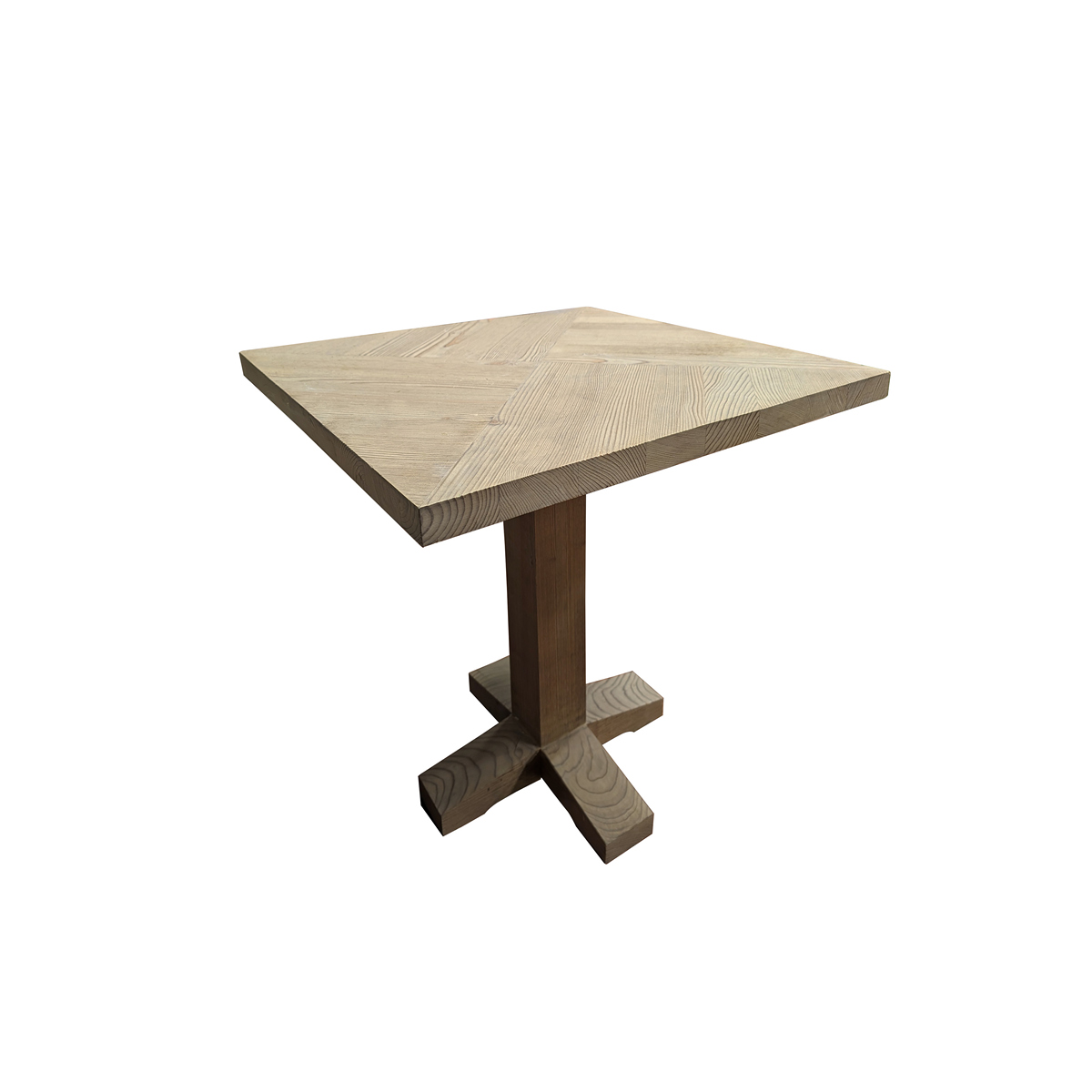 ΤΡΑΠΕΖΙ D: 70X70X76 CM ΤΕΤΡΑΓΩΝΟ BISTRO BROSSE NATURE