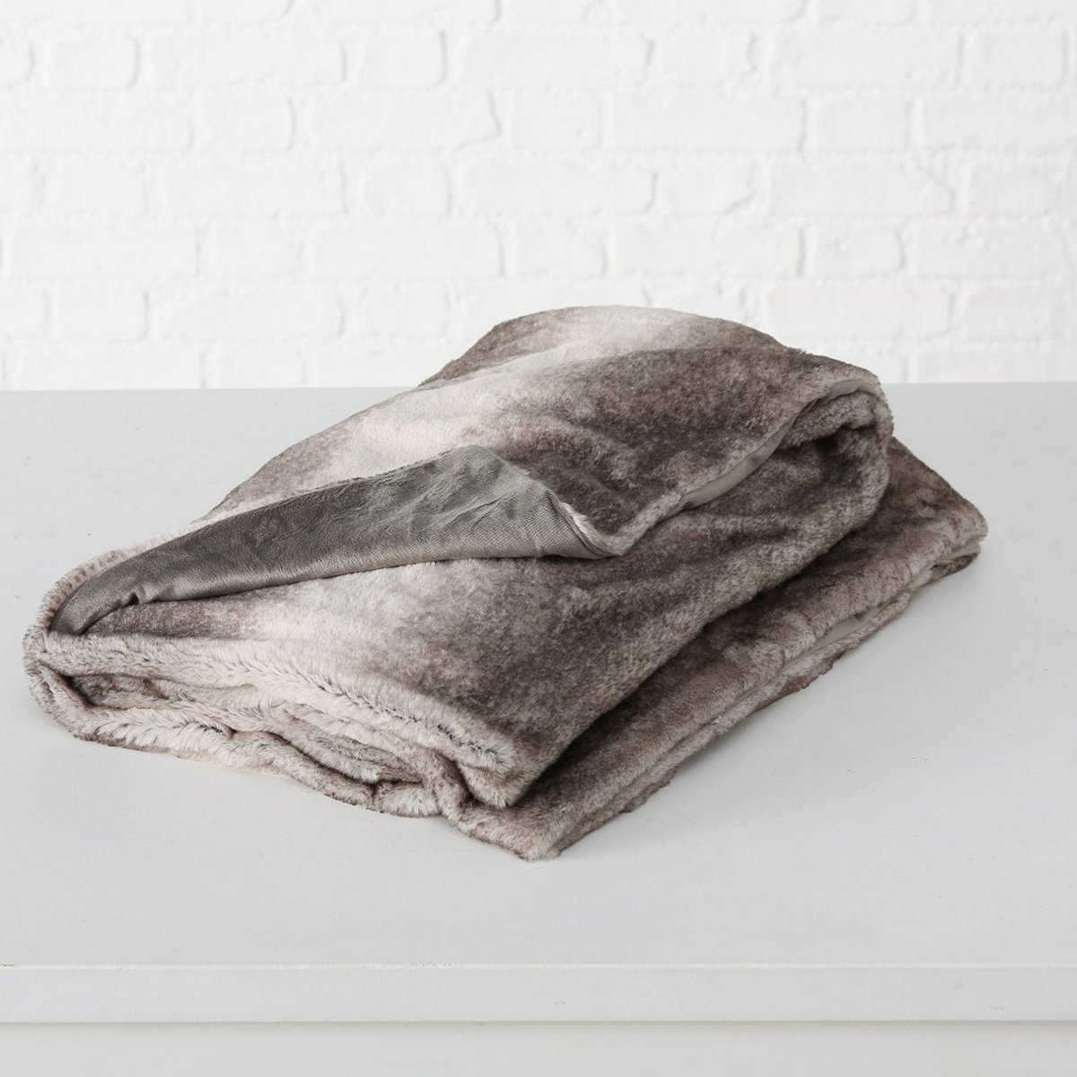 ΚΟΥΒΕΡΤΑ/ΡΙΧΤΑΡΙ 200Χ150 CM ΓΟΥΝΑ KANNINGEN POLYESTER GREY