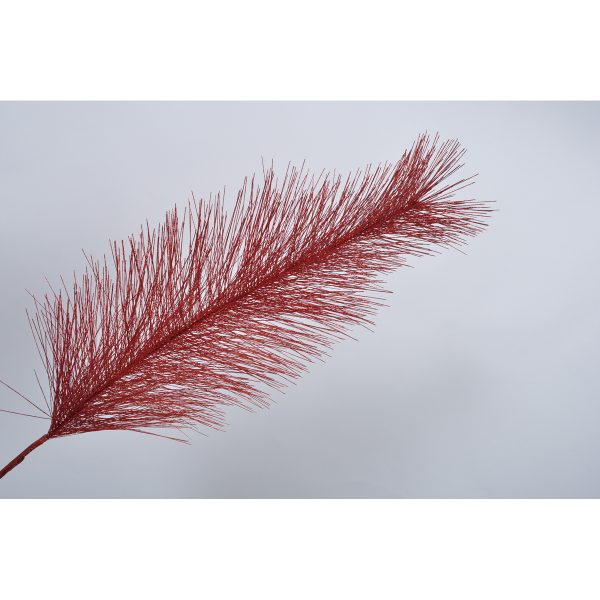 ΚΛΑΔΙ ΦΤΕΡΟ ΚΟΚΚΙΝΟ GLITTER 117cm
