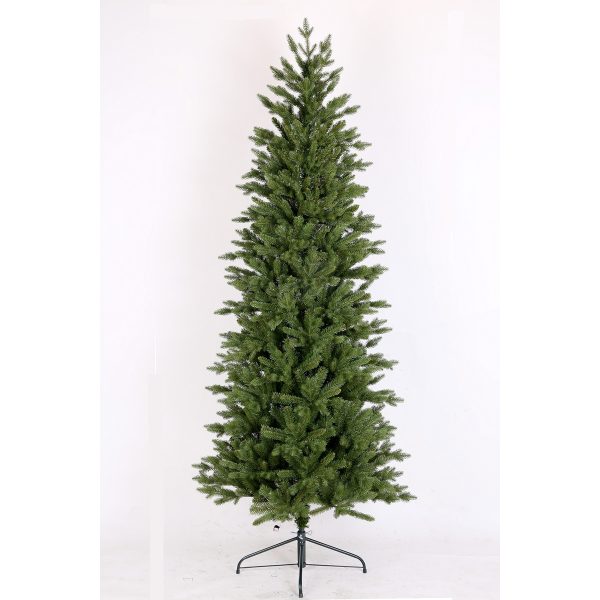 180cm ΔΕΝΤΡΟ SLIM ΕΛΑΤΗ ΠΡΑΣΙΝΟ PE&PVC ΧΩΡΙΣ ΦΩΤΑΚΙΑ D:76,20 CM  1780tips(1405tips PE+375tips PVC)