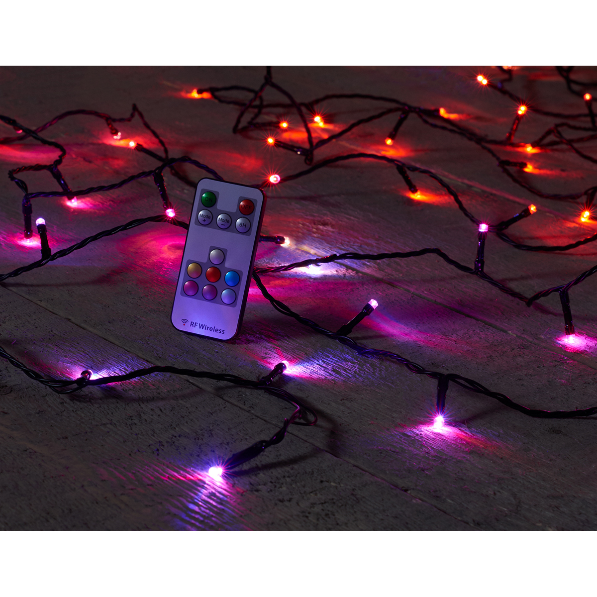 ΦΩΤΑΚΙΑ RAINBOW RGB 120 LED 7 COLORS-12 FUNCTIONS (12M)