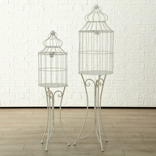 ΚΛΟΥΒΙ ΠΟΥΛΙΩΝ Set /2, ΜΕΤΑΛΛΙΚΟ H 105-125 cm, Lilli