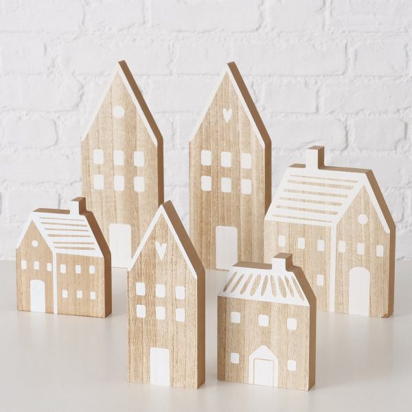 ΣΠΙΤΙ ΔΙΑΚΟΣΜ 2/ass Set/3 Nordy H14-28cm  ΦΥΣΙΚΟ/ΛΕΥΚΟ MDF