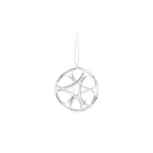 ΓΥΑΛΙΝΟ ΚΡΕΜΑΣΤΟ ΣΤΟΛΙΔΙ  7CM X11CM