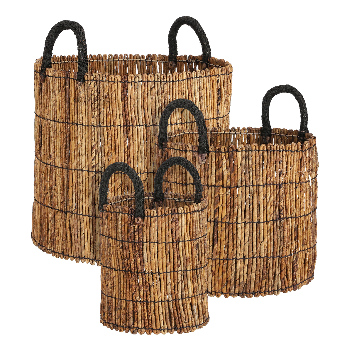 ΚΑΛΑΘΙ set/3 ΚΑΛΑΜΙ ΚΑΦΕ Cavan h44xd48cm