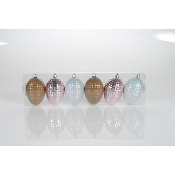 SET/6 ΠΟΛΥΧΡ.ΑΥΓΑ ΣΤΟΛΙΔΙΑ ΜΕ ΥΦΗ ΠΛΕΞΗΣ ΣΕ PET ΘΗΚΗ  90MM