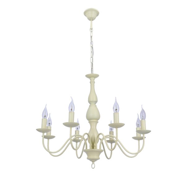 ΦΩΤΙΣΤΙΚΟ Bellagio 8ΦΩΤΟ 40W E14 ΚΡΕΜ H115 D74cm