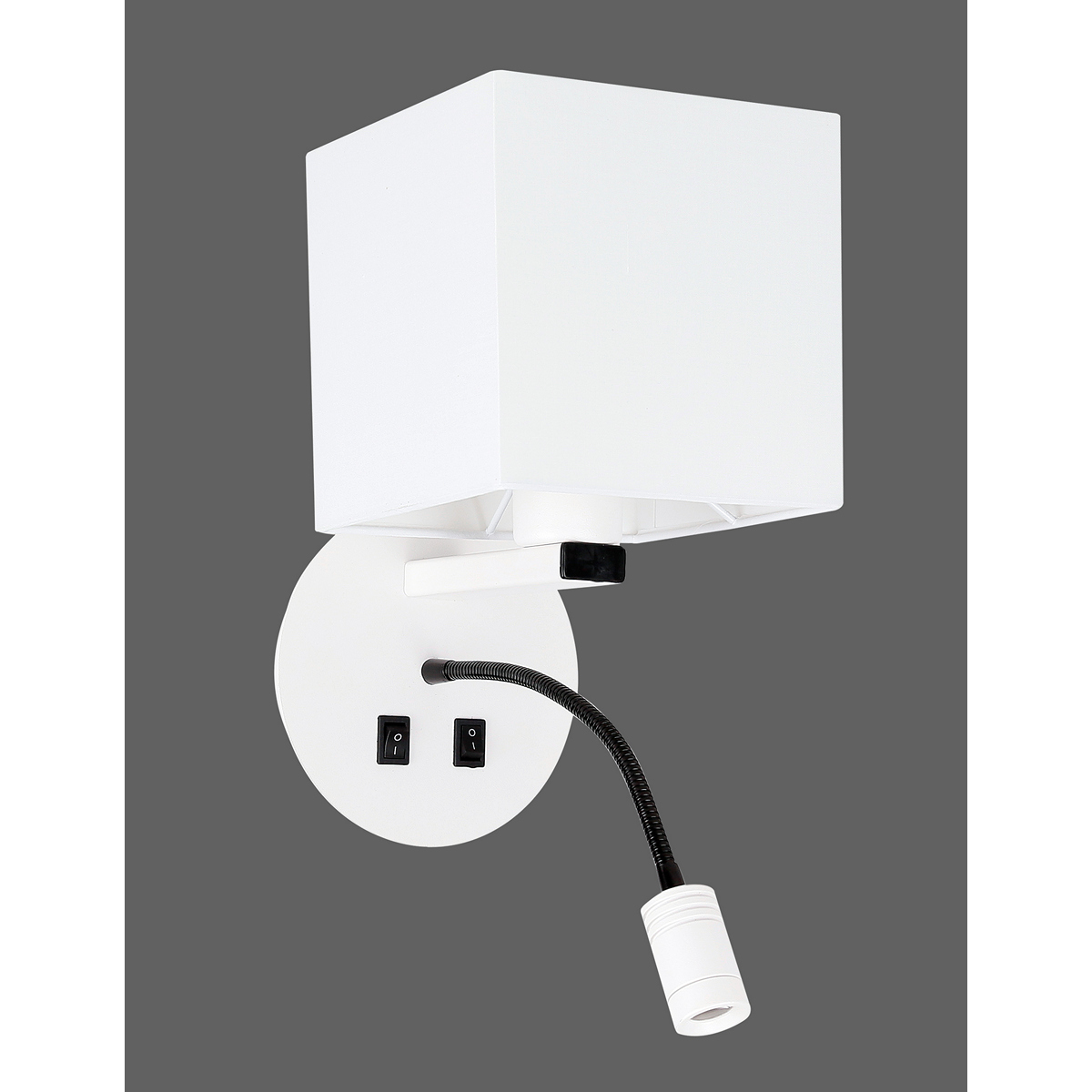 ΑΠΛΙΚΑ ΚΑΙ ΣΠΟΤ Magnum1 MONOΦΩΤΟ 40W E27+3W LED ΛΕΥΚΟ ΚΑΠΕΛΟ