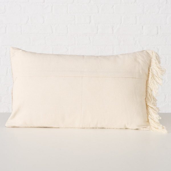 ΜΑΞΙΛΑΡΙ 2/ass Bjan 50Χ30Χ1cm ΕΚΡΟΥ Jute, Cotton