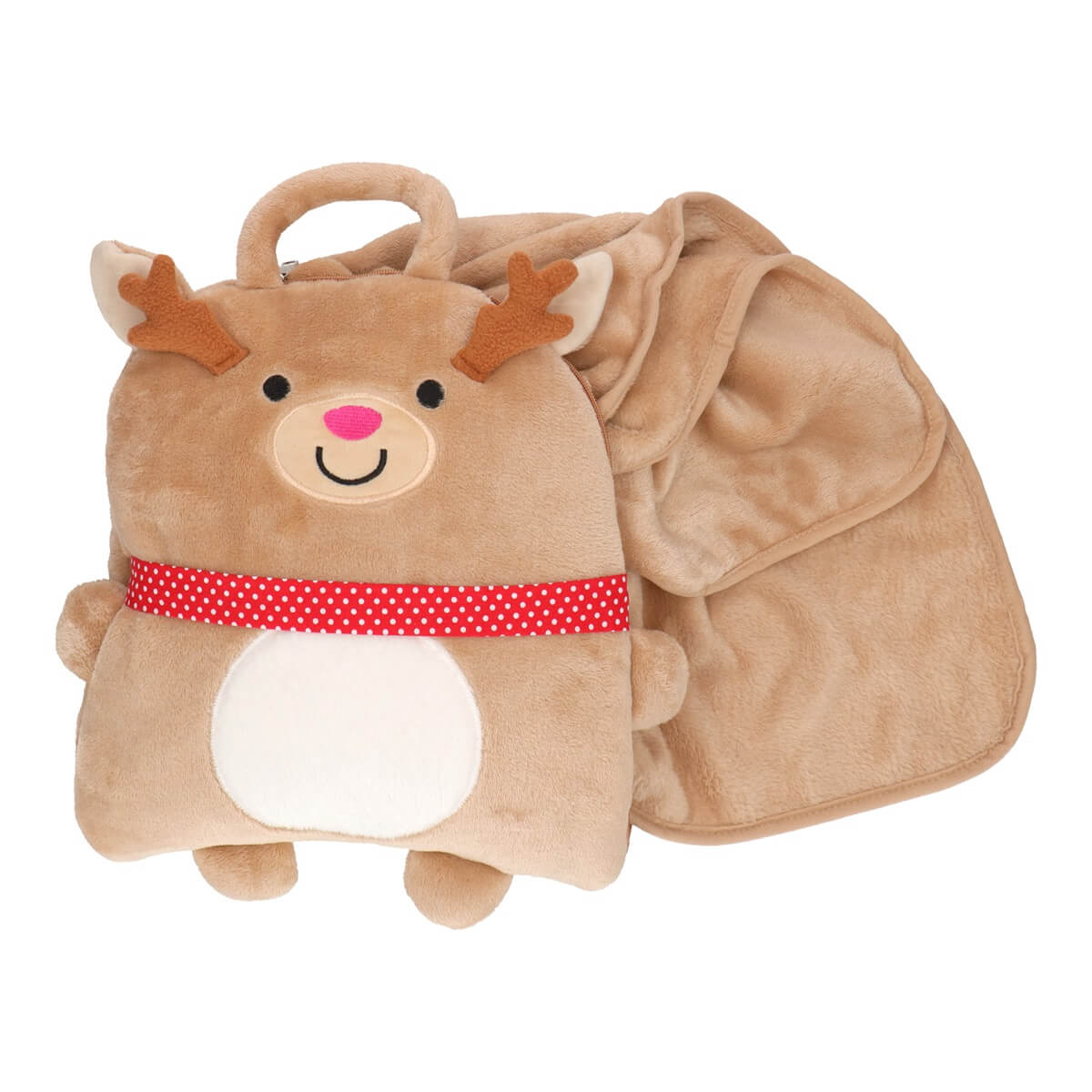 ΤΣΑΝΤΑ ΠΛΑΤΗΣ ΤΑΡΑΝΔΟΣ ΚΟΥΒΕΡΤΑ ΜΠΕΖ reindeer 1x1