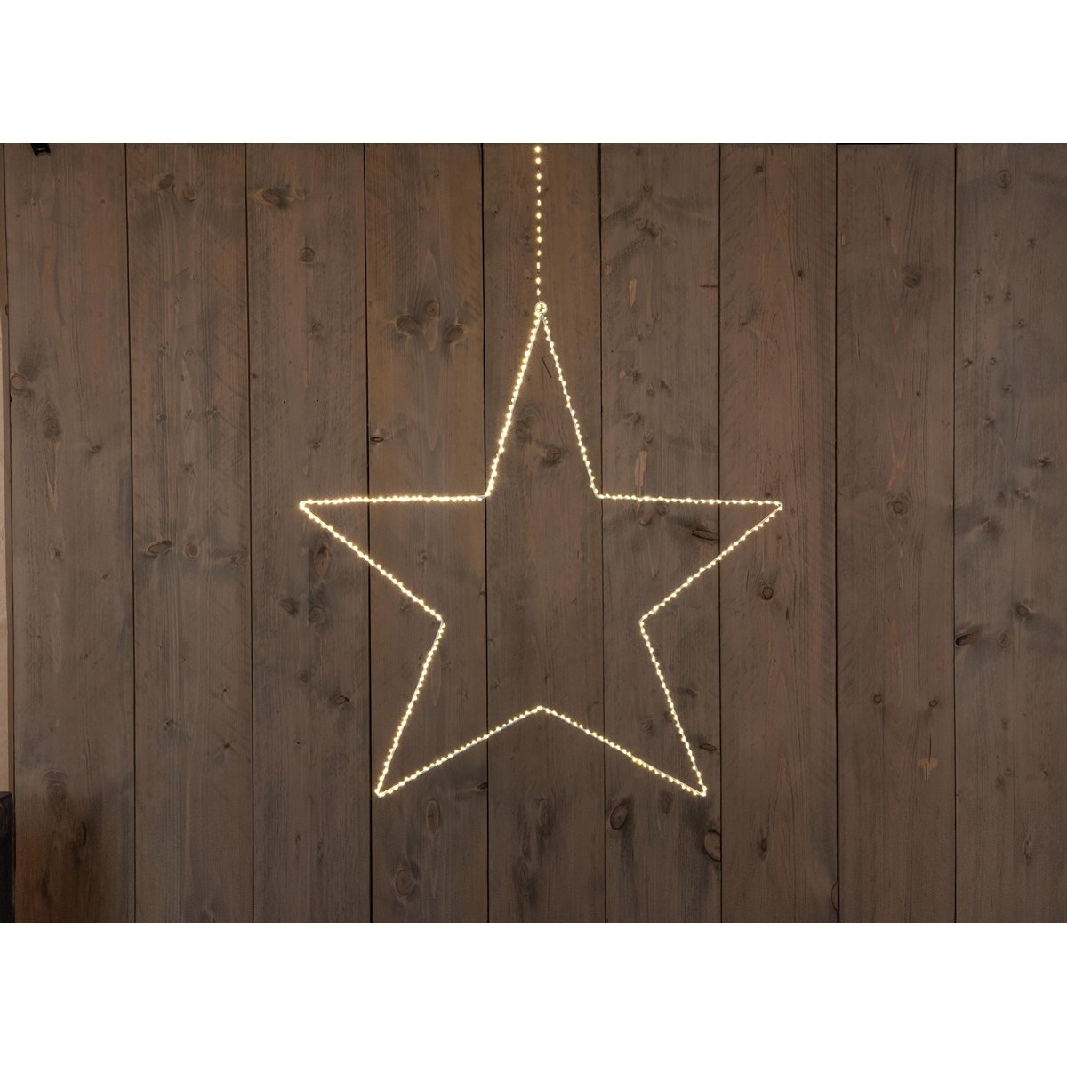 ΑΣΤΕΡΙ ΛΕΥΚΟ 56CM ΜΕΤΑΛΛΙΚΟ 300LED ΘΕΡΜΟ ΛΕΥΚΟ 50CM ΚΑΛΩΔΙΟ ΜΕ LED - 4