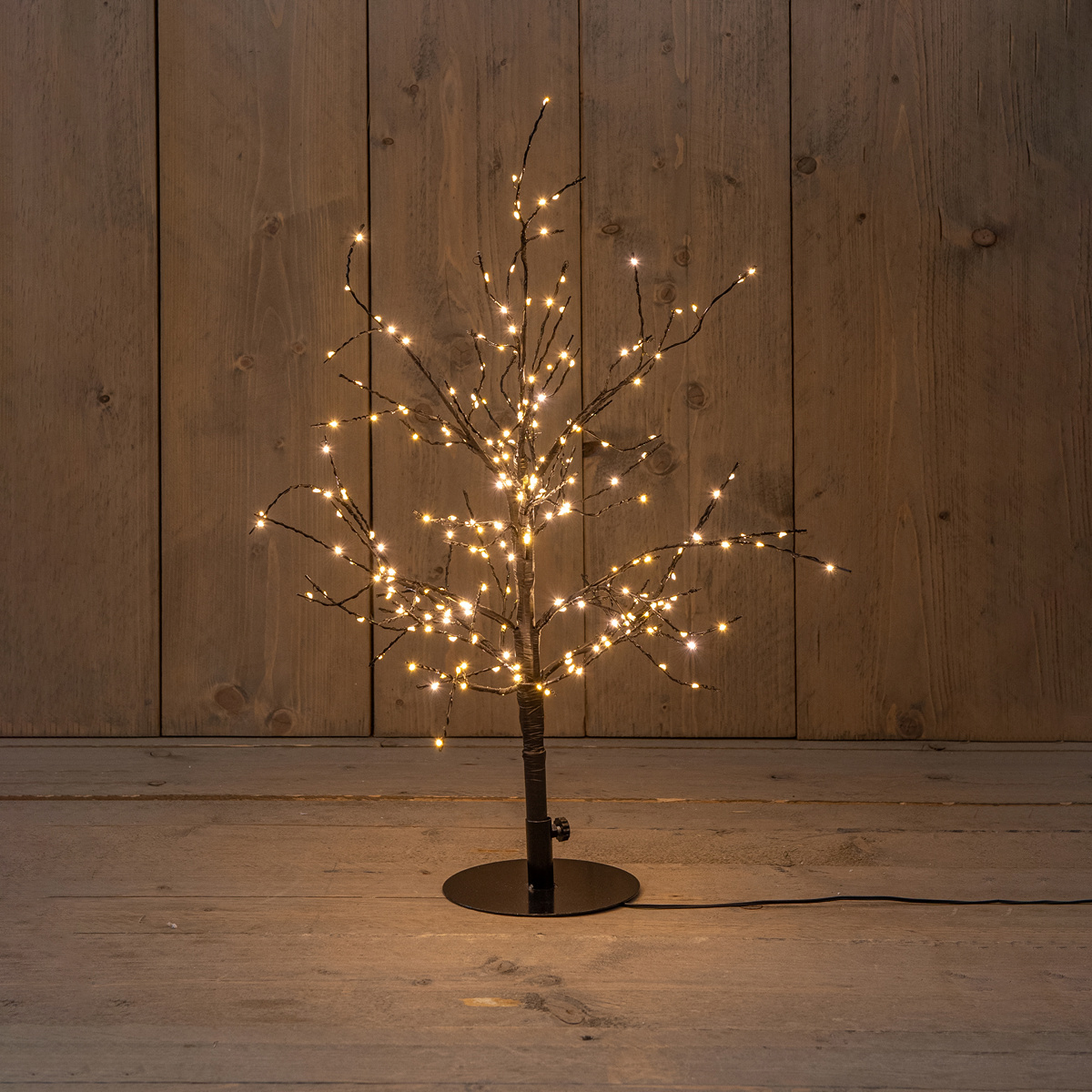 ΔΕΝΤΡΟ MICRO-LED ΜΑΥΡΟ FLASH 60CM 240LED CLASSIC (10% FLASH) - IP44 TRANSFORMER - 5M ΚΑΛΩΔΙΟ ΜΑΥΡΟ - COLORBOX