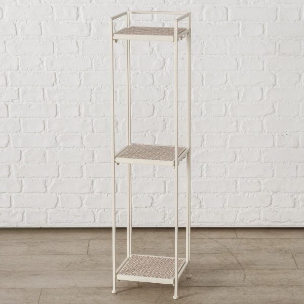 ΡΑΦΙΕΡΑ Azzurro, H26Χ25Χ110cm, Iron ΜΕΤΑΛΛΟ