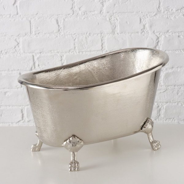 ΠΑΓΟΘΗΚΗ ΜΠΑΝΙΕΡΑ Bath ΑΣΗΜΙ ΑΛΟΥΜΙΝΙΟ 42X25,5X24cm