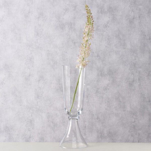 ΒΑΖΟ Leandra, D21,50cm H59cm ΔΙΑΦΑΝΕΣ ΓΥΑΛΙ