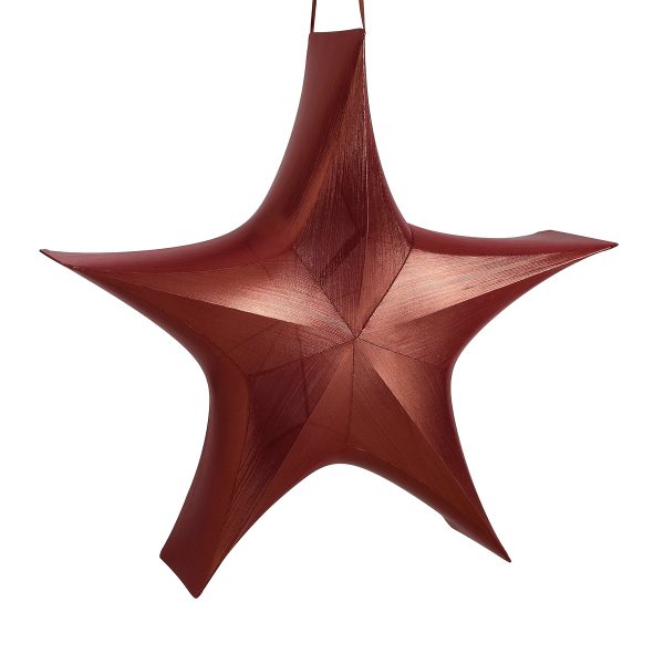 ΣΤΟΛΙΔΙ ΑΣΤΕΡΙ ΚΑΦΕ L110 w35,5 h95cm polyester