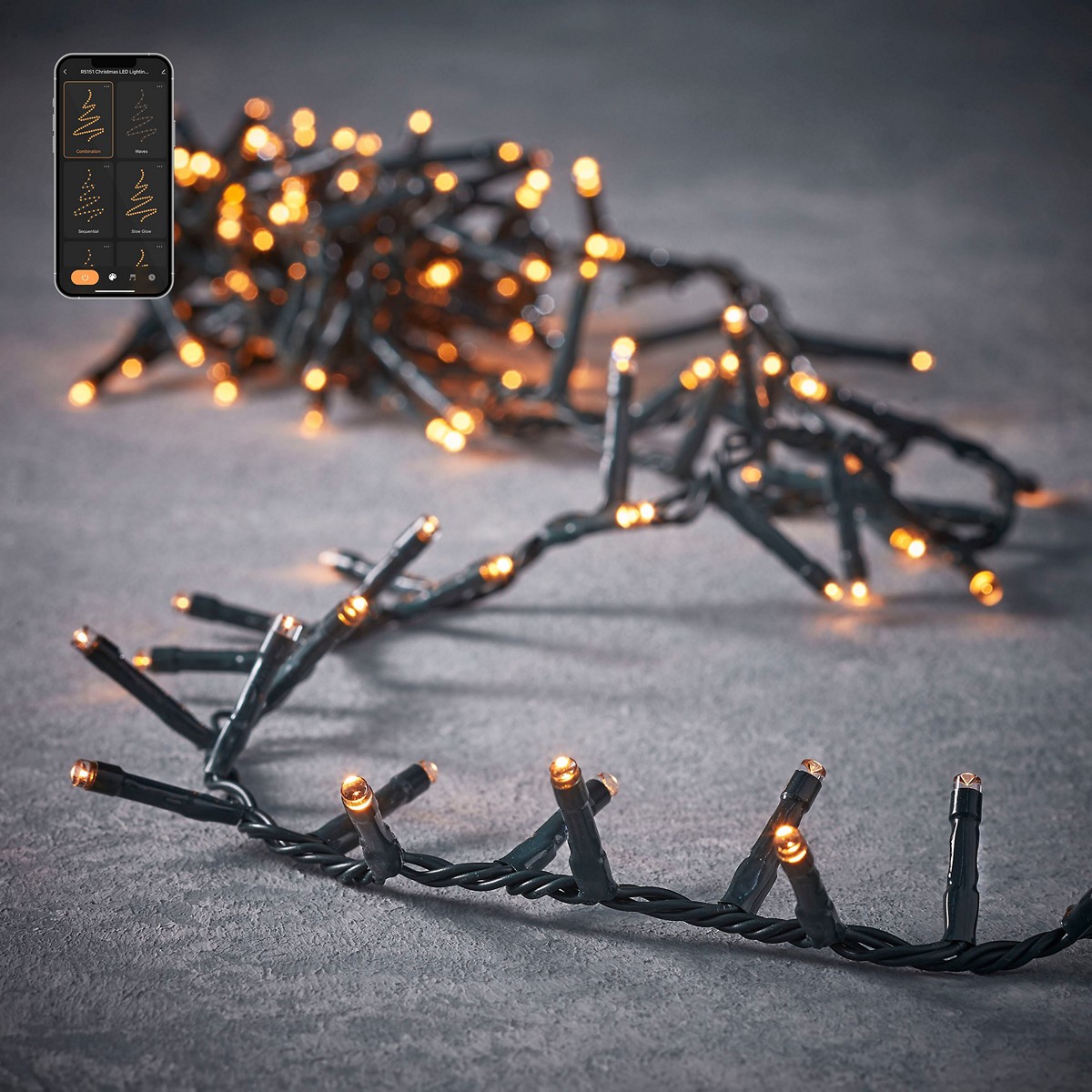 ΦΩΤΑΚΙΑ 1000led ΘΕΡΜΟ ΛΕΥΚΟ Snake light ΠΡΑΣΙΝΟ ΚΑΛΩΔΙΟ IP44 8 ΛΕΙΤΟΥΡΓΙΕΣ controller with timer L2000cm