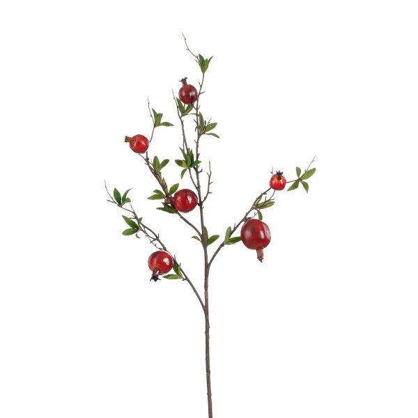ΡΟΔΙΑ ΚΛΑΔΙ ΚΟΚΚΙΝΟ 93cm polyester