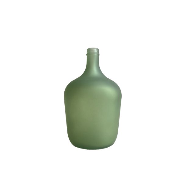 ΒΑΖΟ ΜΠΟΥΚΑΛΙ ΣΚ.ΠΡΑΣΙΝΟ ΜΑΤ VETRO LT4 D18 H30cm ΓΥΑΛΙ