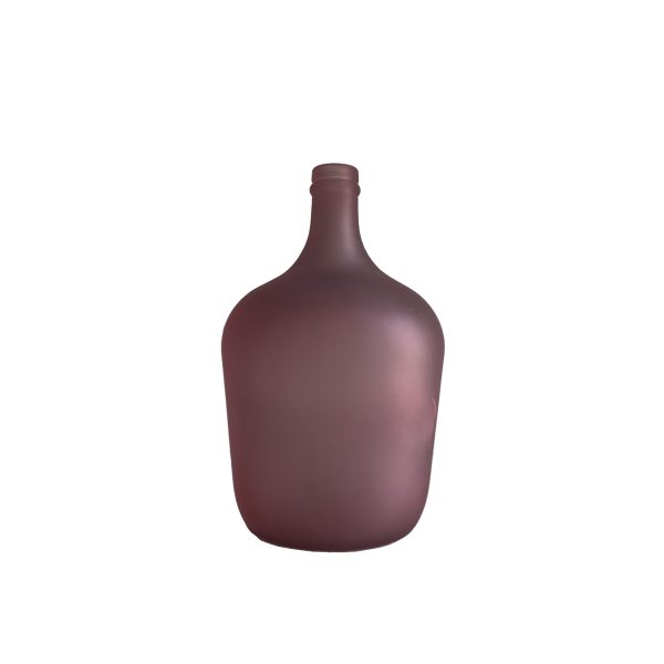 ΒΑΖΟ ΜΠΟΥΚΑΛΙ ΣΚ.ΡΟΖ ΜΑΤ VETRO LT4 D18 H30cm ΓΥΑΛΙ