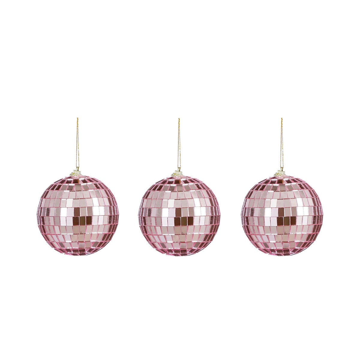 ΜΠΑΛΑ ΨΗΦΙΔΑ Set/3 ΡΟΖ d8cm ΑΘΡΑΥΣΤΗ