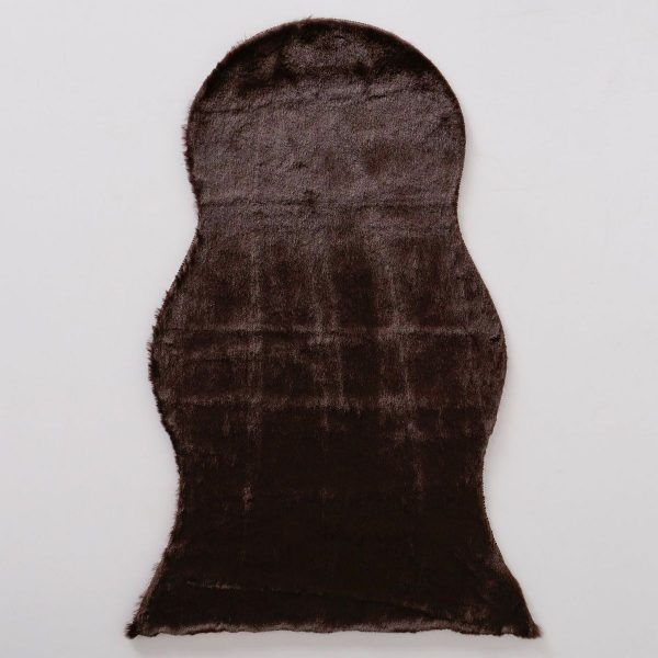 ΧΑΛΑΚΙ ΓΟΥΝΑ Liz  L 101,50cm,W 65cm ΚΑΦΕ ΣΚΟΥΡΟ