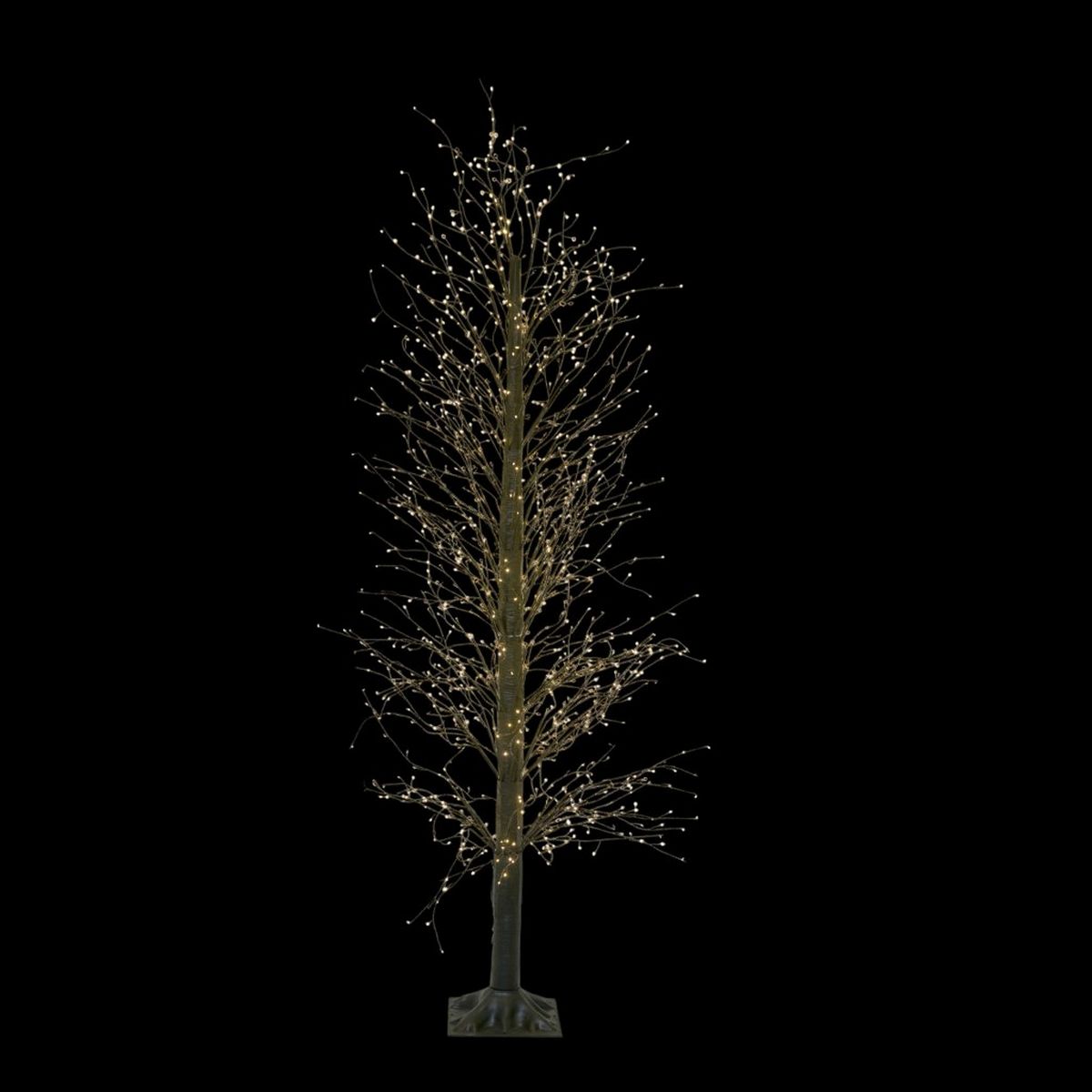 ΔΕΝΤΡΟ ΑΣΠΡΟ ΜΕ 1400 LED 210cm