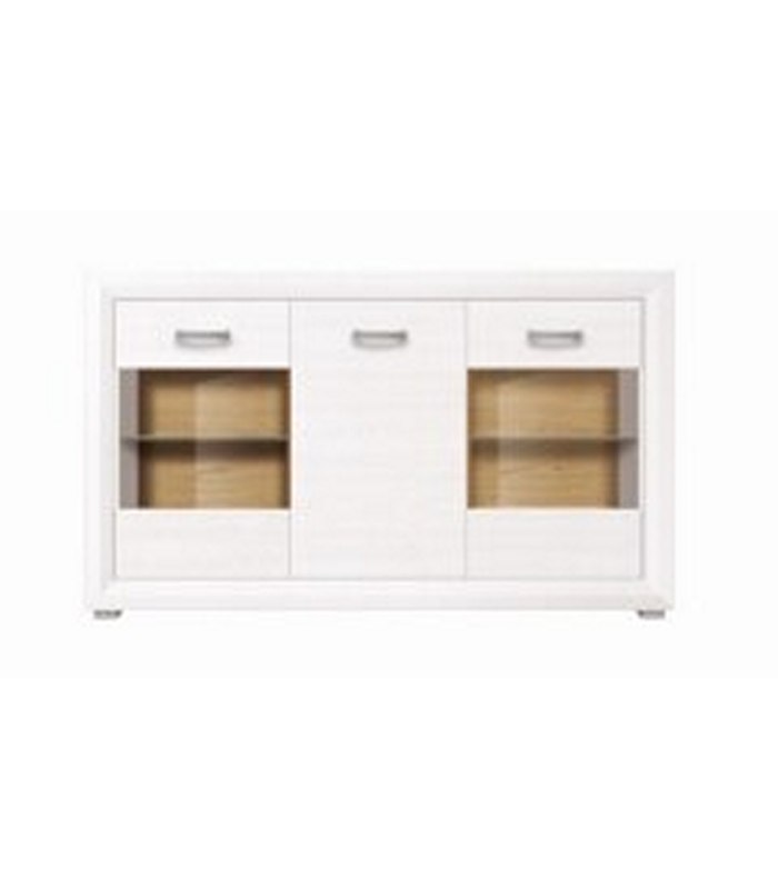 ΒΙΤΡΙΝΑ ΜΕ ΦΩΤΙΣΜΟ MILANO 014 janny/stone oak151