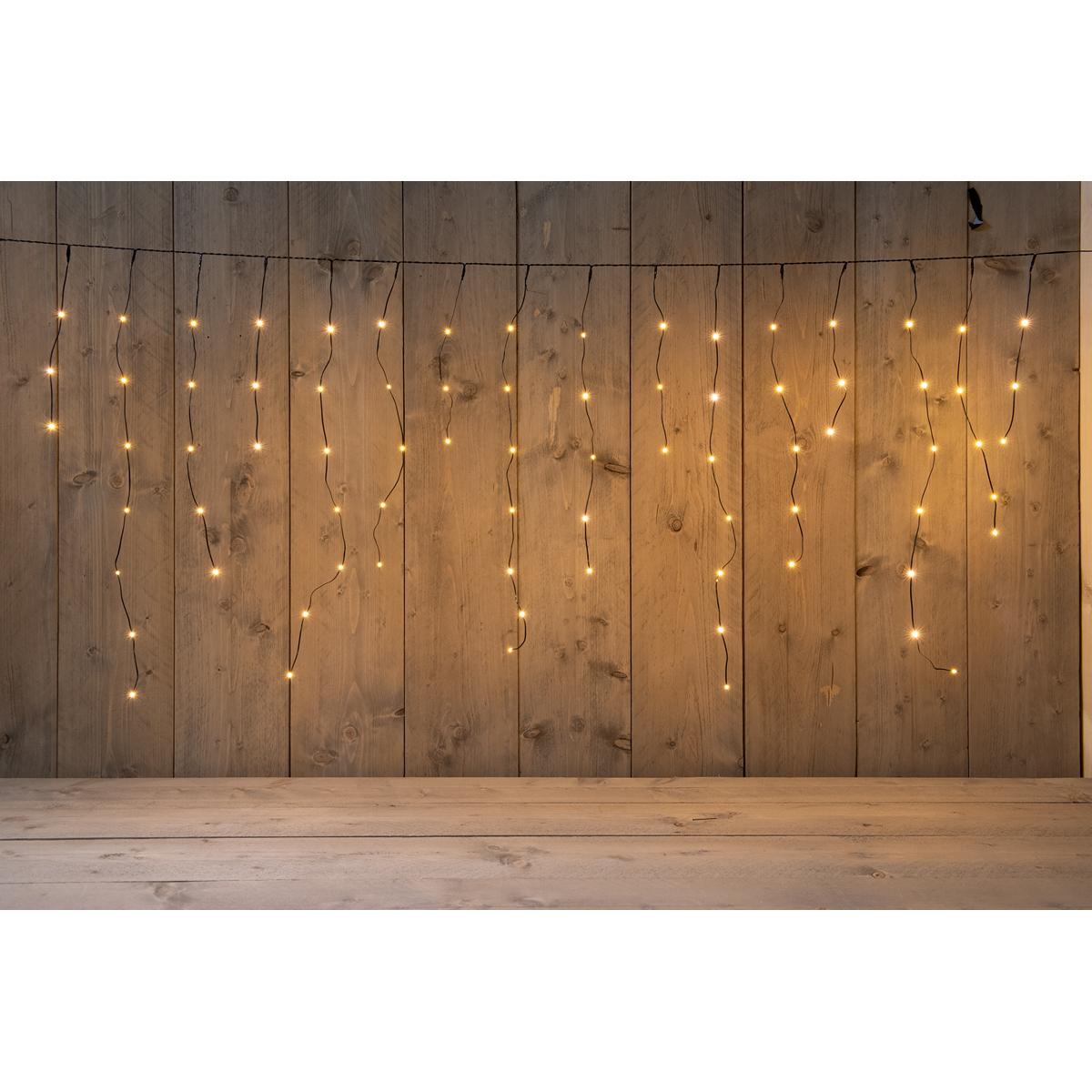 ΦΩΤΑΚΙΑ ΚΟΥΡΤΙΝΑ ICICLE 180LED/360X70CM ΚΛΑΣΣΙΚΟ ΘΕΡΜΟ - 5M ΚΑΛΩΔΙΟ ΜΑΥΡΟ - 36 STRINGS 3/5/7/3/5/7 - 4.5V/IP44 ΜΕΤΑΣΧΗΜΑΤΙΣΤΗΣ 3.