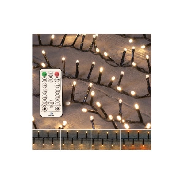 ΦΩΤΑΚΙΑ COLOUR TEMPERATURE CONTROL 500LED/12M ΕΞΩΤ.ΧΩΡΟΥ ΤΗΛΕΧΕΙΡΙΣΤΗΡΙΟ (ON/OFF/ MULTI TIMER / DIMMER / 2200/2700/3000/