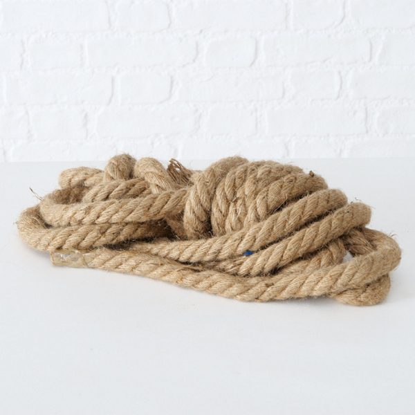 ΣΧΟΙΝΙ ΓΙΟΥΤΑ 600cm  Docks, Special shape, Jute, Single-colour, Natural jute natural