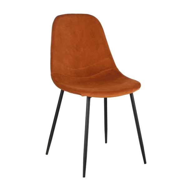 ΚΑΡΕΚΛΑ ΚΑΦΕ ΒΕΛΟΥΔΟ Corby  - l53xw44xh80cm