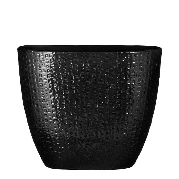 ΚΑΣΠΩ ΜΑΥΡΟ ΟΒΑΛ Floyd ΚΕΡΑΜΙΚΟ H47CM W17 H40CM