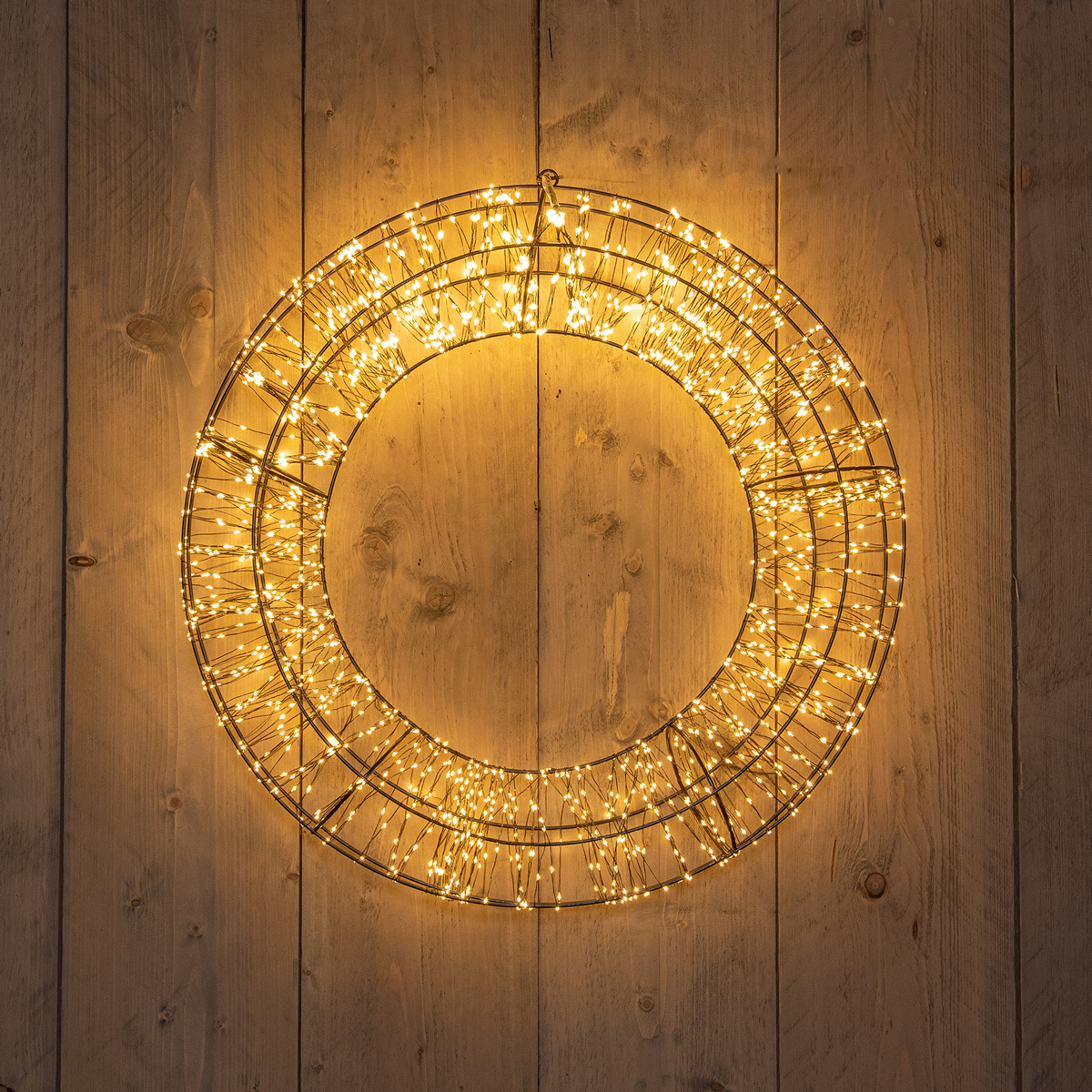 ΣΤΕΦΑΝΙ ΜΕΤΑΛΛΙΚΟ 58CMX12CM ΜΑΥΡΟ FLASH ΜΕ 1800LED ΚΛΑΣΣΙΚΟ ΘΕΡΜΟ - 5M ΜΑΥΡΟ ΚΑΛΩΔΙΟ - ON / DIMMER / 8/16H TIMER / OFF
