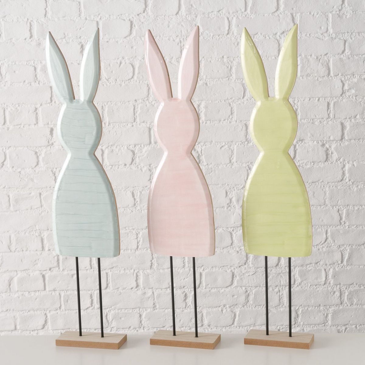 ΛΑΓΟΣ 3/ass ΦΙΓΟΥΡΑ Marina ΜΠΛΕ ΠΡΑΣΙΝΟ ΡΟΖ 16Χ7Χ73cm