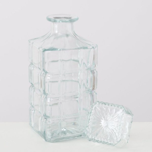 ΜΠΟΥΚΑΛΙ Whiskey 900ml 9Χ9Χ23cm ΔΙΑΦΑΝΕΣ ΓΥΑΛΙ