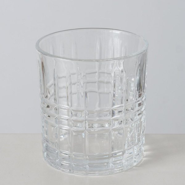ΠΟΤΗΡΙ Whiskey H9cm D8,4cm ΔΙΑΦΑΝΕΣ ΓΥΑΛΙ Dishwasher proof