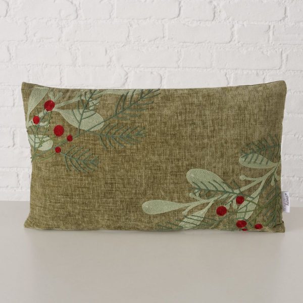 ΜΑΞΙΛΑΡΙ ΑΝΟΙΧΤΟ ΠΡΑΣΙΝΟ Belle,50Χ30Χ8 cm Polyester,