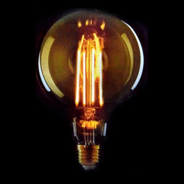 ΛΑΜΠΑ LED ΡΕΤΡΟ 125Χ175ΜΜ  2W-1800K AMBER LIGHT Ε 27 - ΜΗ ΡΥΘΜΙΖΟΜΕΝΗ