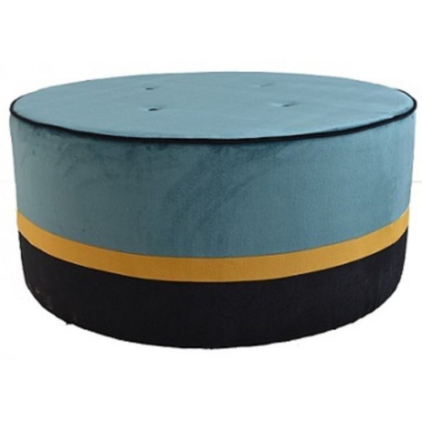 ΣΚΑΜΠΩ 100X45 CM ΒΕΛΟΥΔΟ ΘΕΣΗ ΚΑΙ ΚΟΥΜΠΙ CHARCOAL TRIM VELVET ONYX MIDDLE GOLD VELVET ΠΟΔΙΑ VELVET ONYX