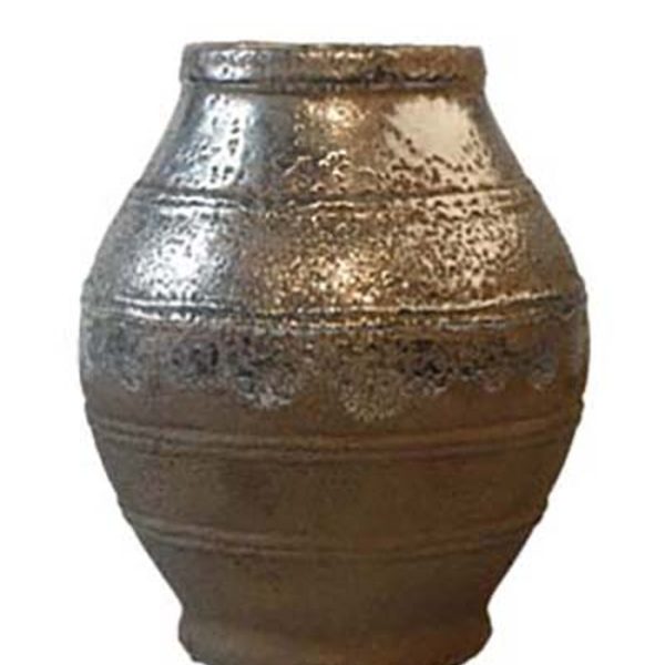 ΒΑΖΟ ΑΣΗΜΙ ΜΙΚΡΟ D:22X25.5 CM ΠΕΤΡΙΝΟ